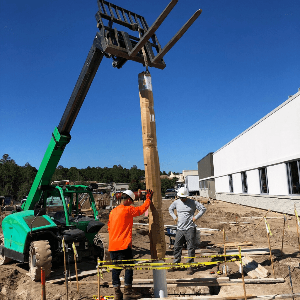 Encompass Health Rehabilitation Centers Shade Structure Installation - Medley Sports Construction (5)