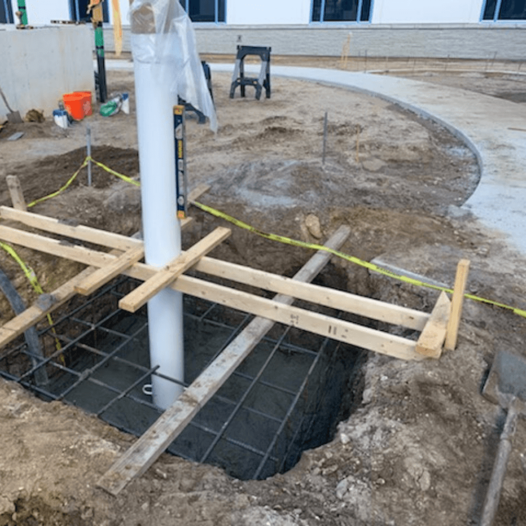 Encompass Health Rehabilitation Centers Shade Structure Installation - Medley Sports Construction (6)